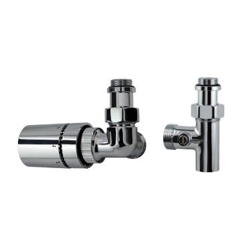 HSK Designheizkörper Montageset / Mischbetrieb Set - Version rechts