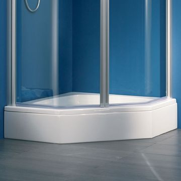 HSK Duschwanne Duschwannenschürze passend zu Fünfeck-Duschwanne