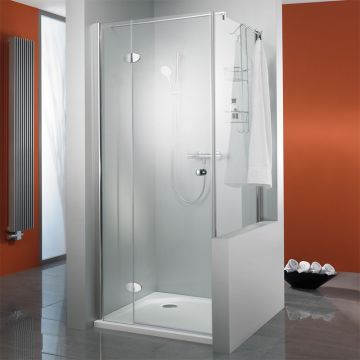 HSK Premium Classic Duschtür mit verkürzter Seitenwand