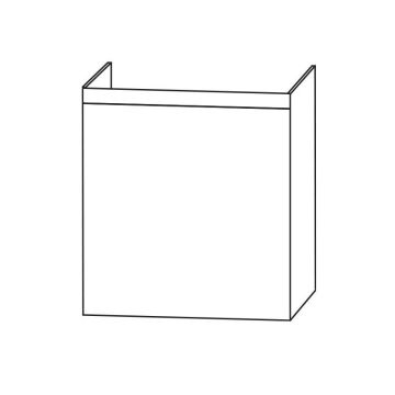 Laguna Waschtischunterschrank 33,5 cm Skizze