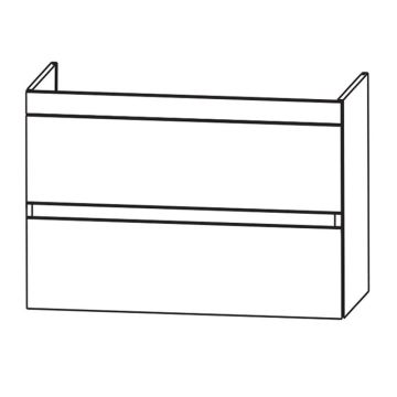 Laguna Waschtischunterschrank 120 cm Skizze