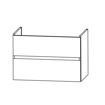 Laguna Waschtischunterschrank 50 cm Skizze