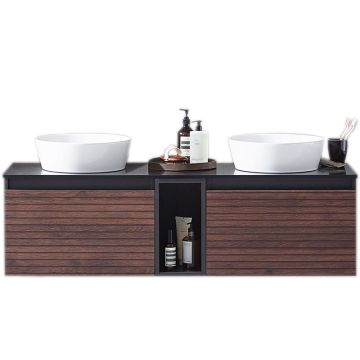 Laguna Highline 100 Waschtisch mit Unterschrank Set 7 - 140,8 cm