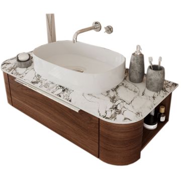 Laguna Orbis Waschtisch mit Unterschrank Set 3 - 101 cm