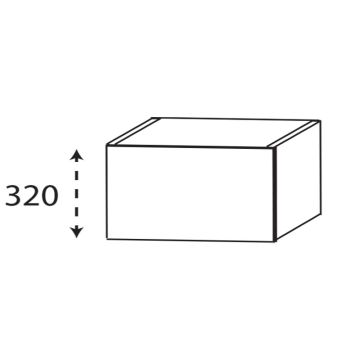 Laguna Platino 2.0 Unterschrank - 80 cm Skizze