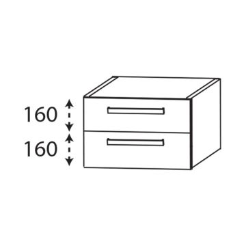 Laguna Platino 2.0 Unterschrank - 60 cm Skizze