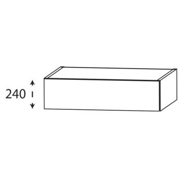 Laguna Platino 2.0 Waschtischunterschrank - 90 cm Skizze