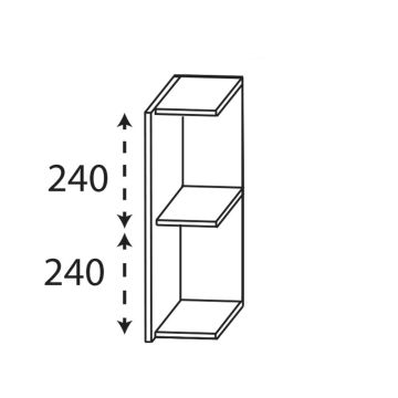 Laguna Reflex Regal / Anbau für Waschtischverlängerung Skizze
