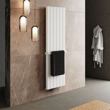 Nordholm Paneelheizkörper Rotonda - 1800 mm x 565 mm, Weiß-Matt, Ambiente