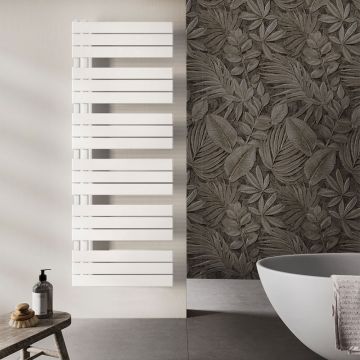 Nordholm Aspen E Paneelheizkörper - 164 cm, rein elektrisch, Weiss, Ambiente