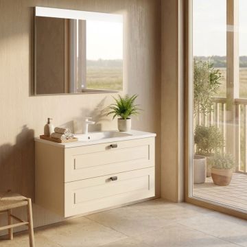 Nobilia Country Badmöbel Set 6 - 90 cm Ambientebild
