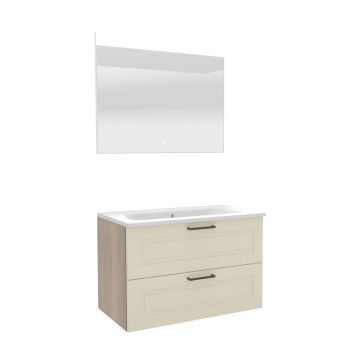 Nobilia Country Badmöbel Set 6 - 90 cm