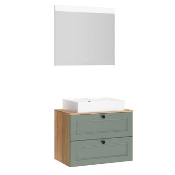 Nobilia Country Badmöbel Set 14 - 80 cm