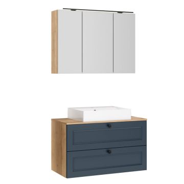 Nobilia Country Badmöbel Set 22 - 100 cm