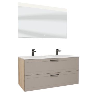 Nobilia Country Badmöbel Set 34 - 121 cm