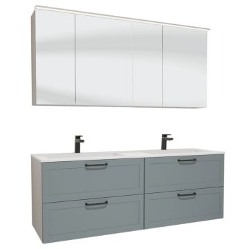 Nobilia Country Badmöbel Set 38 - 161 cm