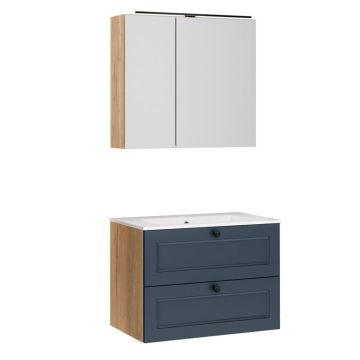 Nobilia Country Badmöbel Set 8 - 81 cm