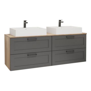 Nobilia Country Waschtisch mit Unterschrank Set 21 - 160 cm