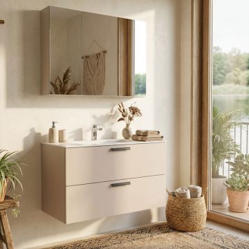 Nobilia City Line Badmöbel Set 6 - 101 cm Ambiente