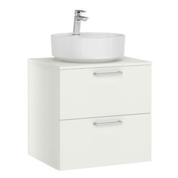 Nobilia On Top Keramik-Aufsatzwaschtisch mit Unterschrank Set 60 cm