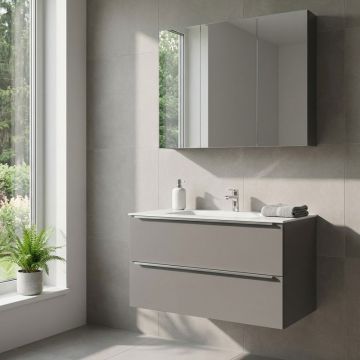 Nobilia Pure Badmöbel Set 101 cm Ambiente