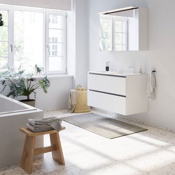 Nobilia Relax Badmöbel Set 17 - 121 cm Ambientebild