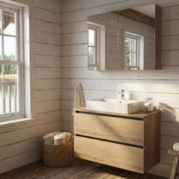 Nobilia Relax Badmöbel Set 21 - 100 cm Ambiente