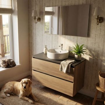 Nobilia Relax Badmöbel Set 4 - 80 cm Ambiente