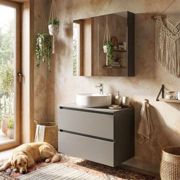 Nobilia Relax Badmöbel Set 5 - 80 cm Ambientebild