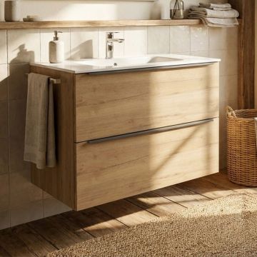 Nobilia Valea Waschtisch mit Unterschrank Set 5 - 80 cm Ambi