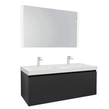 Nobilia Nio Line N Badmöbel Set 17 - 121 cm