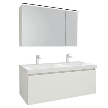 Nobilia Nio Line N Badmöbel Set 18 - 121 cm