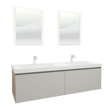 Nobilia Nio Line N Badmöbel Set 21 - 161 cm