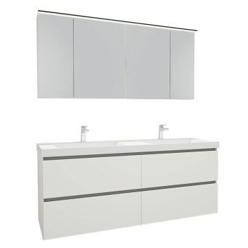 Nobilia Nio Line N Badmöbel Set 24 - 161 cm