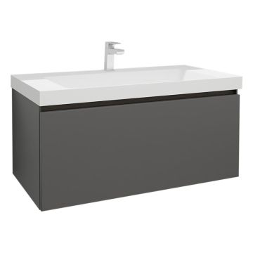 Nobilia Nio Line N Waschtisch mit Unterschrank Set 5 - 101 cm