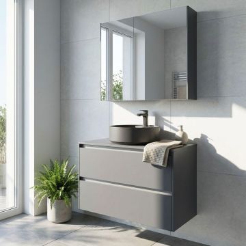 Nobilia Malu Line N Badmöbel Set 2 - 82 cm Ambientebild