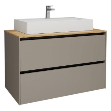 Nobilia Malu Line N Waschtisch mit Unterschrank Set 12 - 102 cm