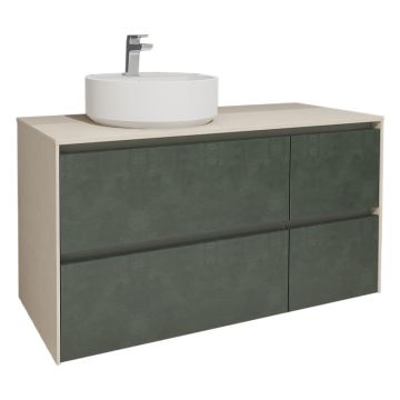 Nobilia Malu Line N Waschtisch mit Unterschrank Set 17 - 122 cm