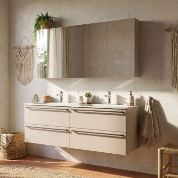 Nobilia Juna Badmöbel Set 13 - 161 cm Ambientebild