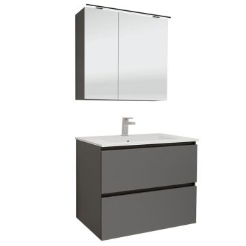 Nobilia Juna Line N Badmöbel Set 3 - 81 cm