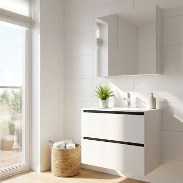 Nobilia Juna Line N Badmöbel Set 3 - 81 cm Ambiente