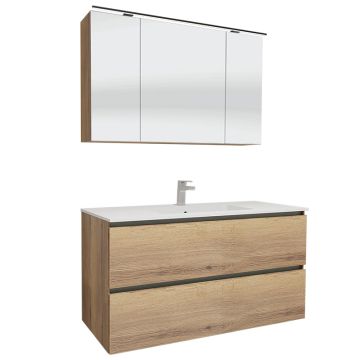 Nobilia Juna Line N Badmöbel Set 7 - 121 cm