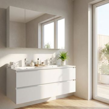 Nobilia Juna Line N Badmöbel Set 9 - 121 cm Ambiente