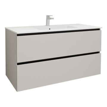 Nobilia Juna Line N Waschtisch mit Unterschrank Set 4 - 121 cm