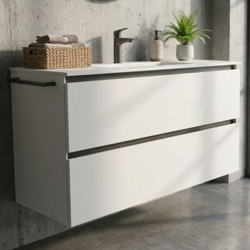 Nobilia Juna Line N Waschtisch mit Unterschrank Set 4 - 121 cm Ambi
