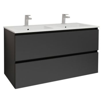 Nobilia Juna Line N Waschtisch mit Unterschrank Set 5 - 121 cm