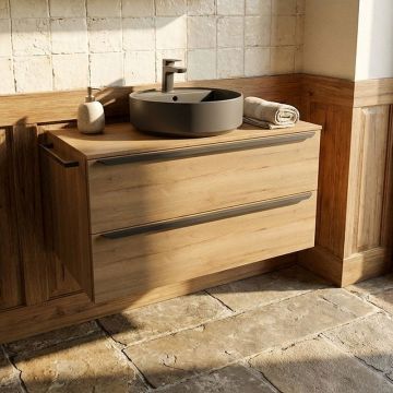 Nobilia Ella Waschtisch mit Unterschrank Set 10 - 100 cm  Ambientebild