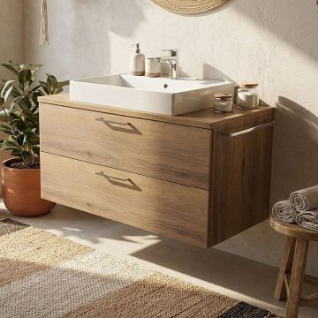 Nobilia Ella Waschtisch mit Unterschrank Set 11 - 100 cm Ambientebild