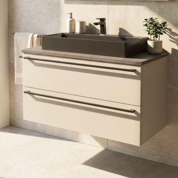 Nobilia Ella Waschtisch mit Unterschrank Set 12 - 100 cm Ambientebild