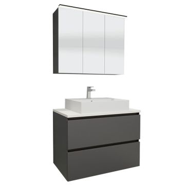 Nobilia Ella Line N Badmöbel Set 15 - 90 cm